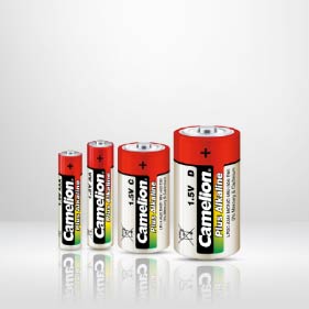 Alkaline batteries CAMELION