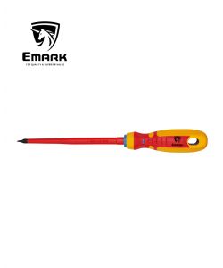 מברג שטוח מבודד  EMARK SL6.5x150mm 1000V VDE