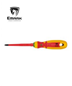 מברג פיליפס מבודד  EMARK PH2x100mm 1000V VDE