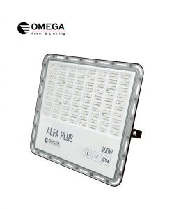 פנס הצפה מסדרת 130Lm/W ALFA+400W עם עדשות למניעת סנוור 5 שנות אחריות