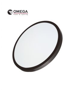 פאנל Classic שחור עגול 50W