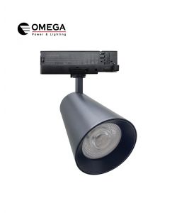 גוף תלת פאזי CONI שחור 40W CCT אחריות 5 שנים OMEGA