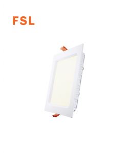 פאנל FSL מרובע שקוע 12W אור קר