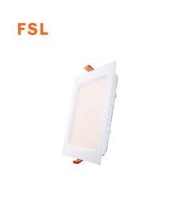 פאנל FSL מרובע שקוע 12W אור חם