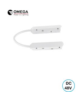 מחבר המשך פינתי LINE 48V לבן