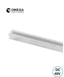 פס מגנטי שקוע תקרה 3 מטר לבן