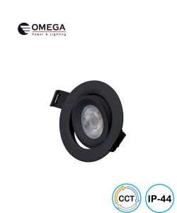 שקוע תקרה מתכוונן עגול LORENZO 3W