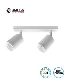 צמוד תקרה LUMA זוגי צבע לבן