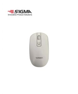 עכבר M3S אלחוטי שקט לבן עם מתאם USB Type-C