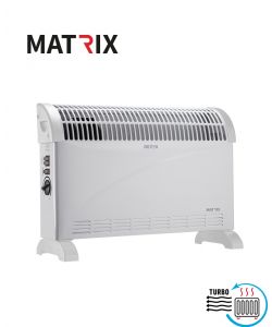 קונוורטור רצפתי לבן 2,000W טורבו MATRIX