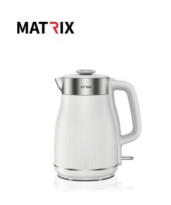 קומקום דבלין ,נירוסטה לבן MATRIX 1800W 1.8L