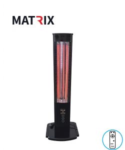 תנור חימום מגדל עם שלט  VENEZIA 2300W MATRIX