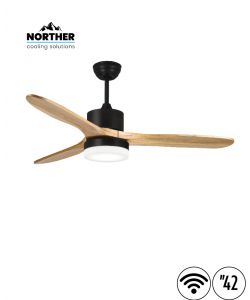 מאוורר תקרה סוואן CCT 42" Swan - מותאם להפעלה עם שעון שבת