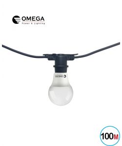 גרלנדה עם 100 בתי נורה