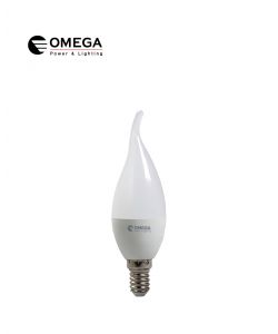 נורת נר טיפה חלבי בסיס E14