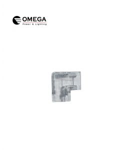שקית 10 יח' מחבר המשך זוויתי  10 מ"מ OMEGA 24V SMD/COB