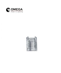 שקית 10 יח' מחבר המשך  8 מ"מ OMEGA 24V SMD/COB