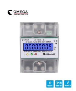 מונה דיגיטלי ללוח חשמל תלת פאזי
