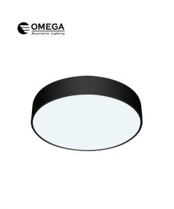 בליני עגול שחור 100W