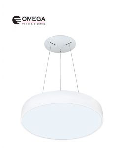 בליני עגול תלוי לבן 120W