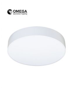 גוף תאורה צמוד תקרה בליני עגול לבן 180W אור יום