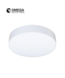 בליני עגול לבן 100W