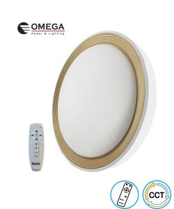 פלפון לוקה CCT 100W Ø50 שלט לבן+זהב OMEGA