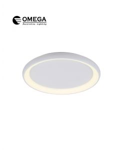 מנורת תקרה מנהטן 42W לבן