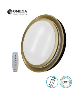 פלפון  CCT 100W Ø50 PIERO שלט שחור+זהב OMEGA