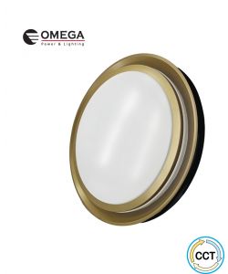 פלפון CCT 60W Ø50 PIERO שחור+זהב OMEGA