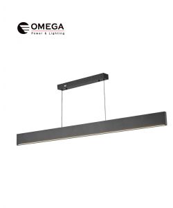 פרופיל תלוי CCT 30W Skyline שחור OMEGA 1200mm