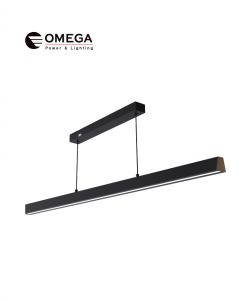 פרופיל תלוי CCT 40W UP&DOWN LuxLine שחור OMEGA 1190mm