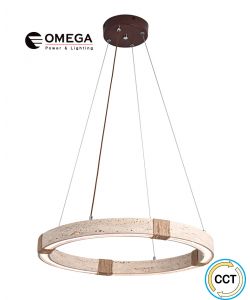 Ombra גוף תלוי טרוורטין 36W CCT