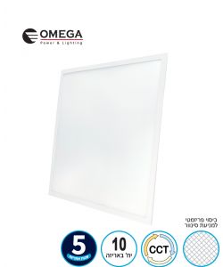 פאנל לד מקצועי שקוע תקרה תאורה ישירה דק 60X60 32W 140Lm/W