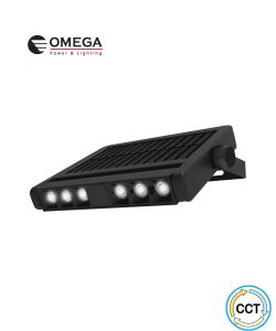 תאורת גינה סולארית לקיר  OMEGA IP54 CCT GARDINI 12W