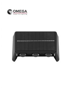 צמוד קיר אפ/דאון סולארי OMEGA IP65 PARIS 6X1.5W 3CCT