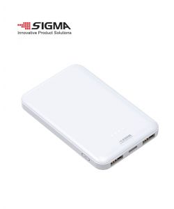 סוללת גיבוי  צבע לבן  SIGMA 5000mAh
