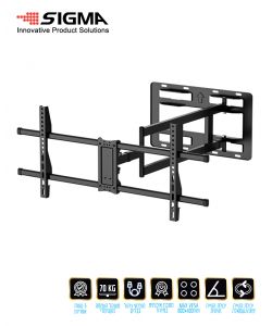 זרוע טלוויזיה תלת מפרקית עד "96