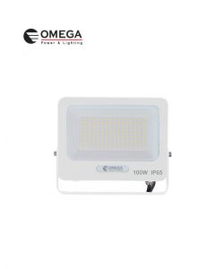 זרקור דקורטיבי UGR,100W אור חם,לבן OMEGA STRIKE