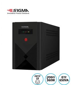 מערכת אל-פסק VoltGuard IL בהספק - 650VA/360W