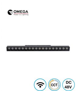 עדשות לינארי מגנטי קו אפס שחור LINE WIFI EYEZERO 18W