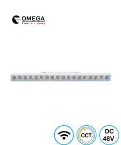 עדשות לינארי מגנטי קו אפס לבן LINE WIFI EYEZERO 18W