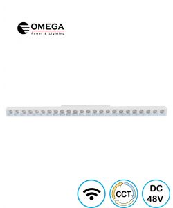 עדשות לינארי מגנטי קו אפס לבן LINE WIFI EYEZERO 24W