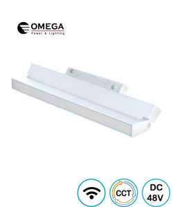 חלבי מגנטי מתכוונן לבן LINE WIFI MILKBOOK 18W