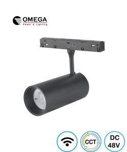 ספוט מגנטי מתכוונן שחור LINE WIFI SPOT 20W