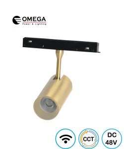 ספוט מגנטי מתכוונן זהב LINE WIFI SPOT 20W