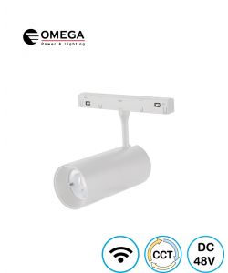 ספוט מגנטי מתכוונן לבן LINE WIFI SPOT 12W